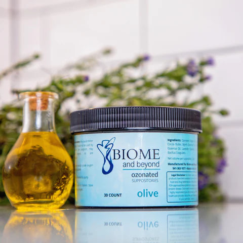 ESSENTIAL OIL INFUSED OZONE SUPPOSITORY-VAGINAL/RECTAL
