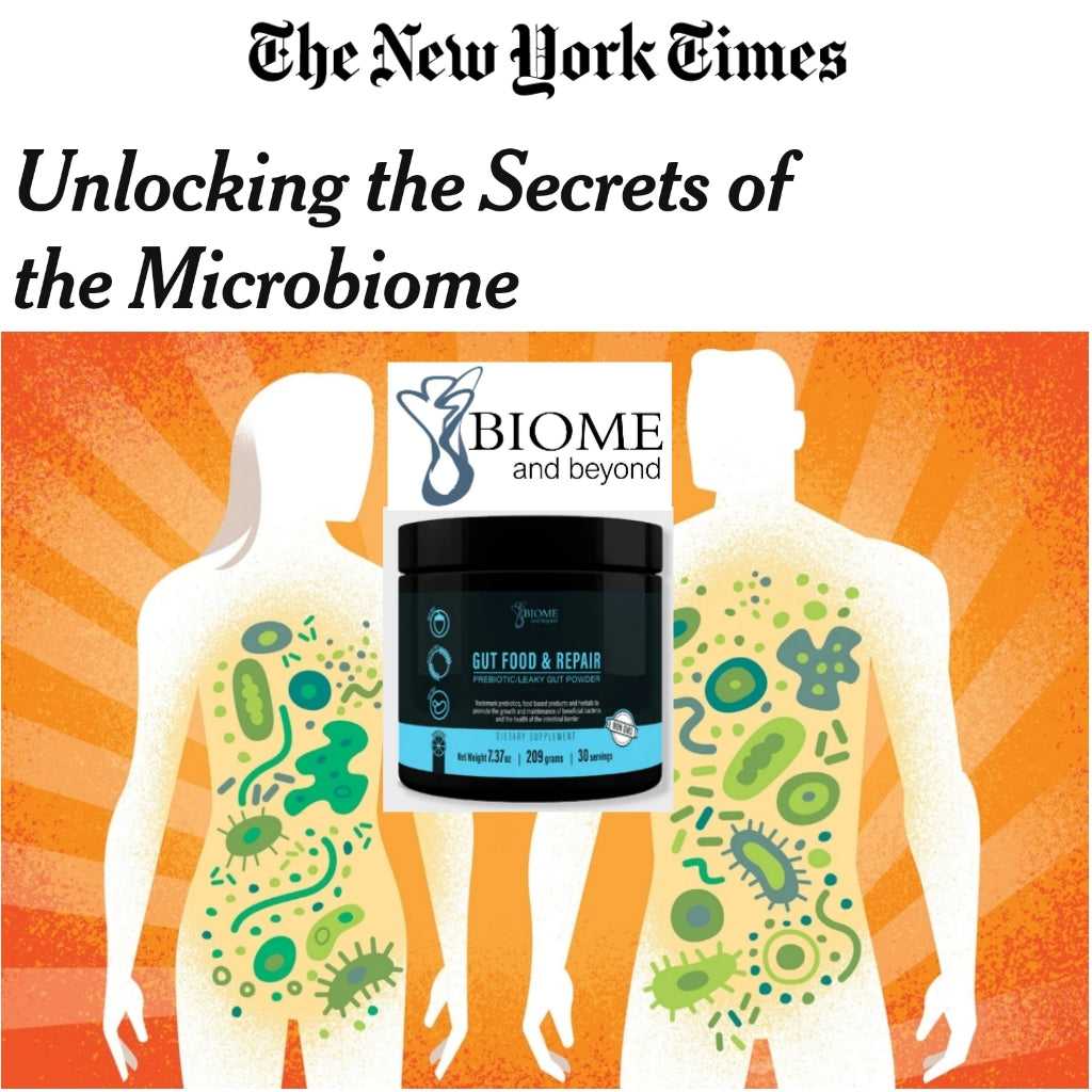 New York Times on importance of microbiome